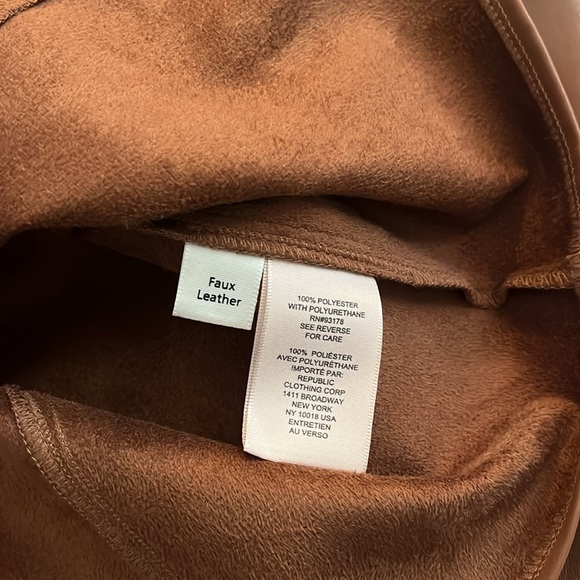 Philosophy brown women’s leather jacket - Picture 4 of 4